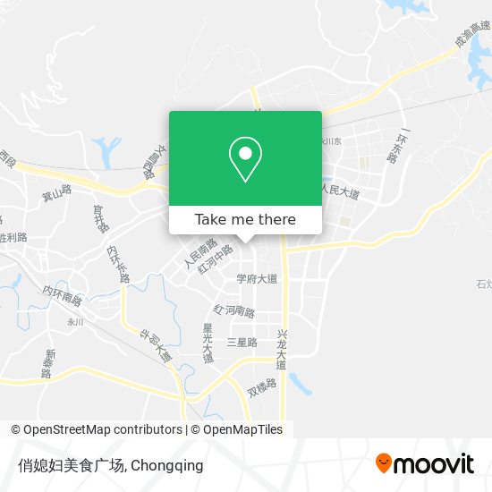 俏媳妇美食广场 map