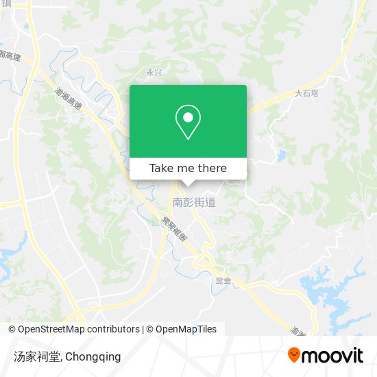汤家祠堂 map