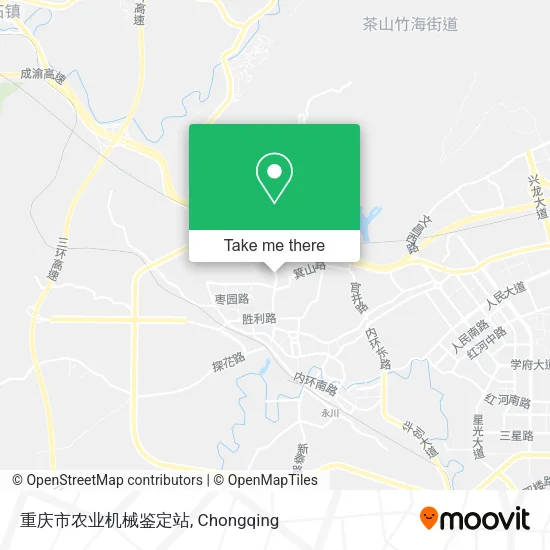 重庆市农业机械鉴定站 map