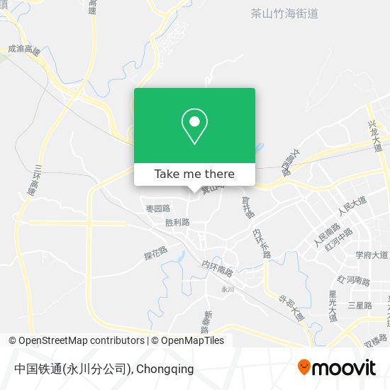 中国铁通(永川分公司) map