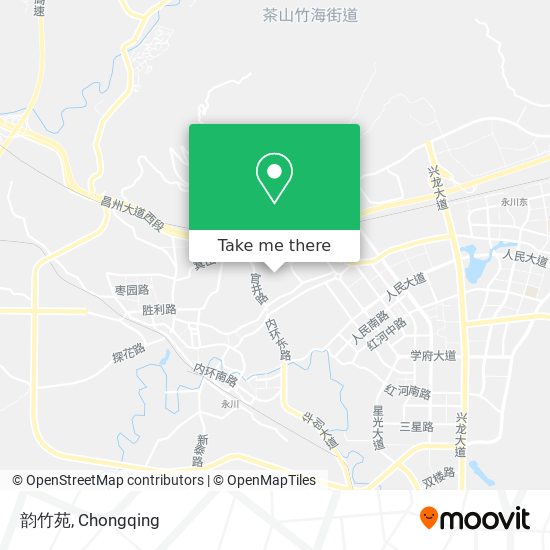 韵竹苑 map