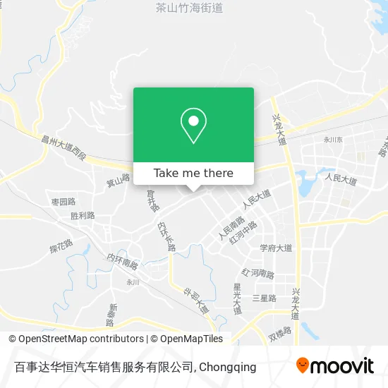 百事达华恒汽车销售服务有限公司 map