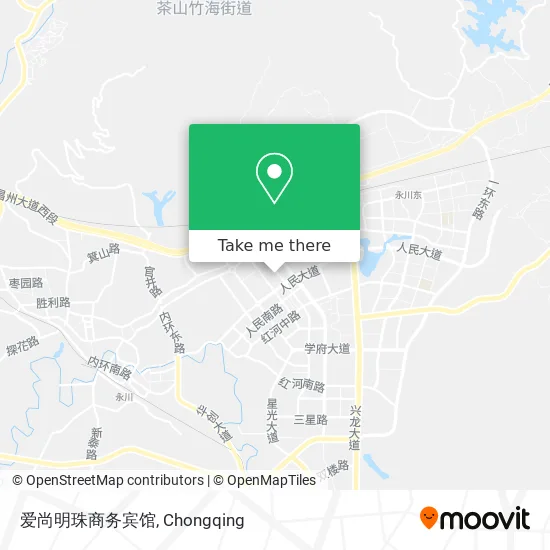 爱尚明珠商务宾馆 map