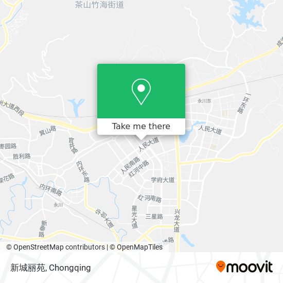 新城丽苑 map