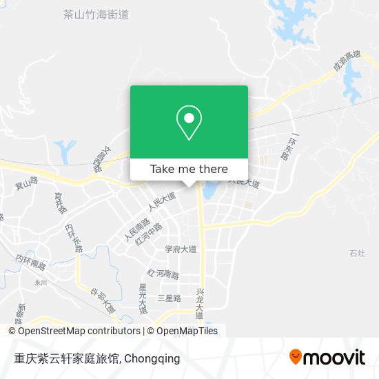 重庆紫云轩家庭旅馆 map