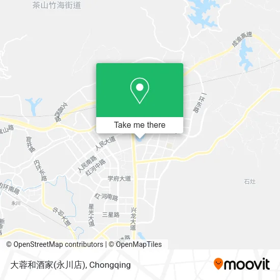 大蓉和酒家(永川店) map