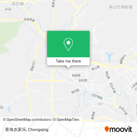 香海农家乐 map