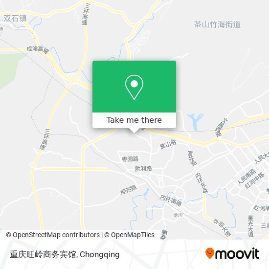 重庆旺岭商务宾馆 map