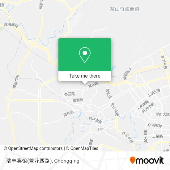瑞丰宾馆(萱花西路) map