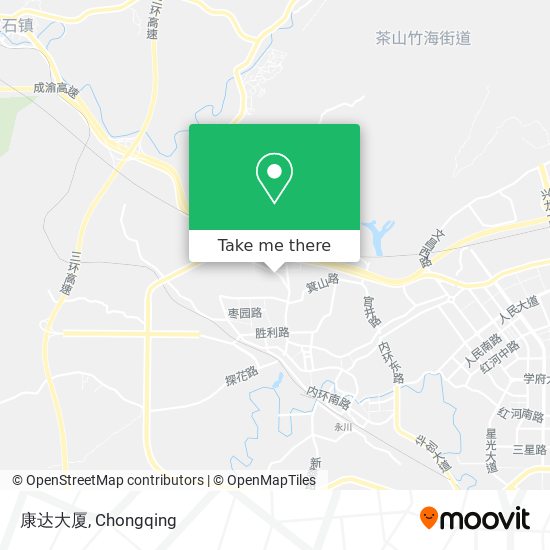 康达大厦 map