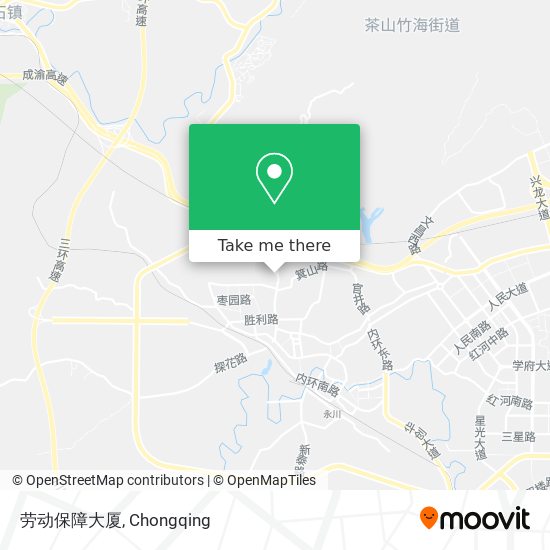 劳动保障大厦 map