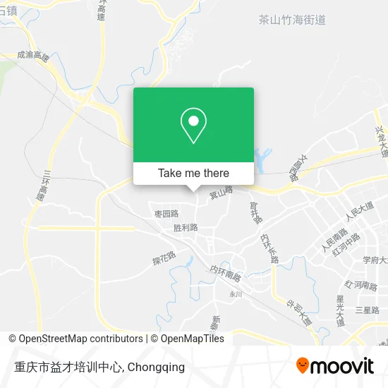 重庆市益才培训中心 map