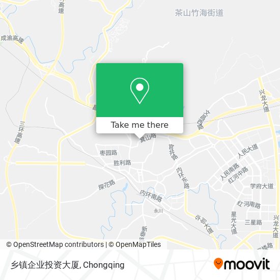乡镇企业投资大厦 map