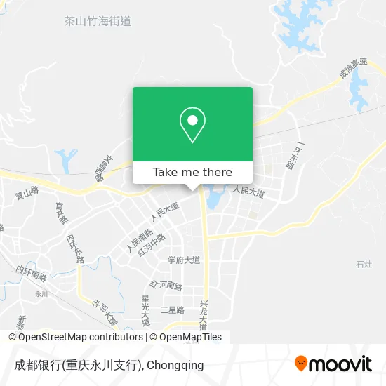 成都银行(重庆永川支行) map