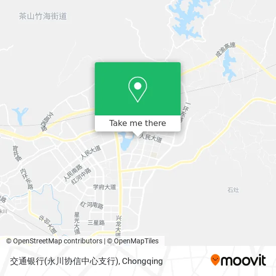 交通银行(永川协信中心支行) map