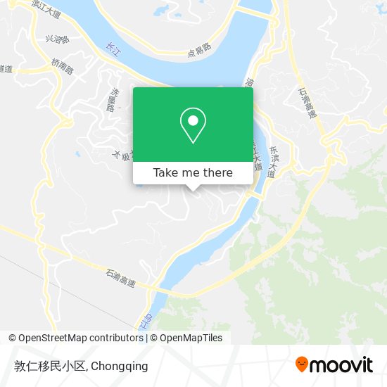 敦仁移民小区 map