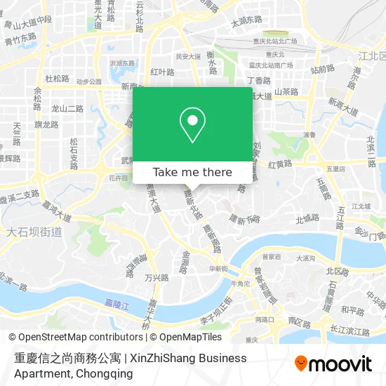重慶信之尚商務公寓 | XinZhiShang Business Apartment map
