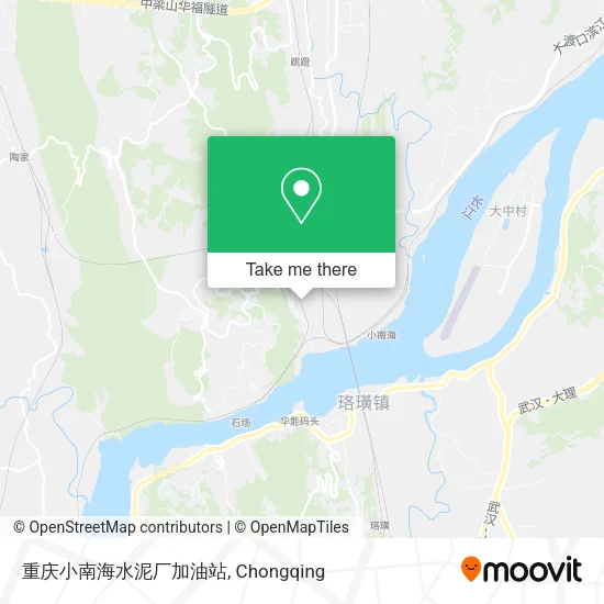 重庆小南海水泥厂加油站 map