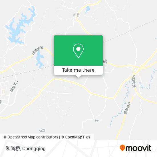 和尚桥 map