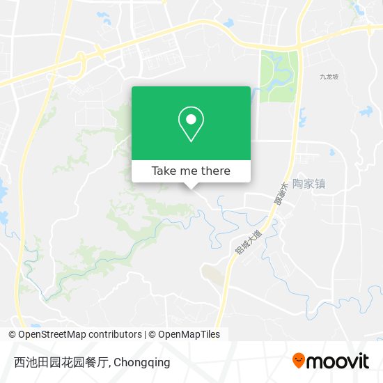 西池田园花园餐厅 map