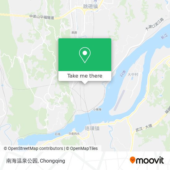 南海温泉公园 map
