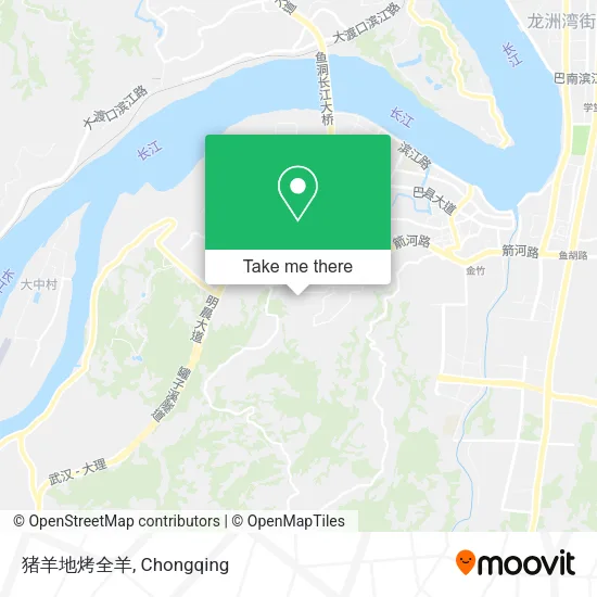 猪羊地烤全羊 map