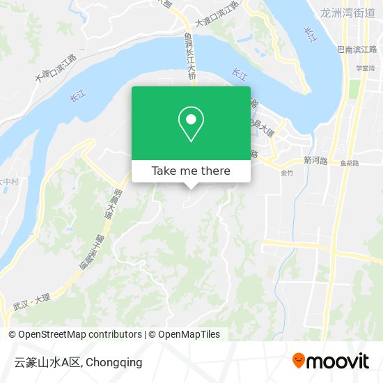 云篆山水A区 map
