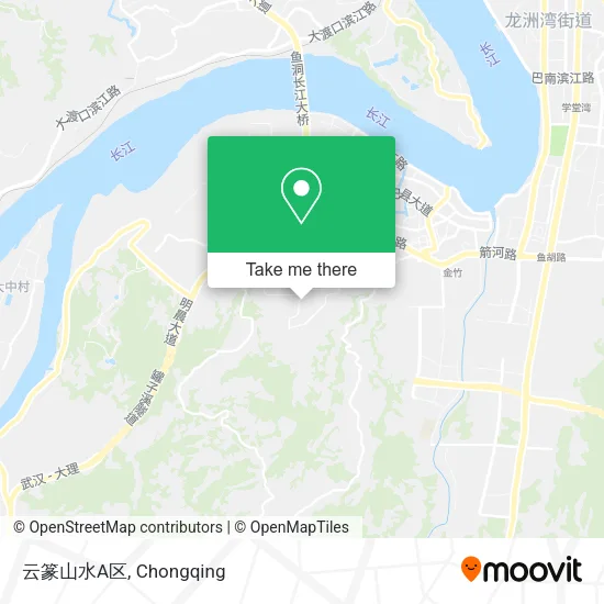 云篆山水A区 map