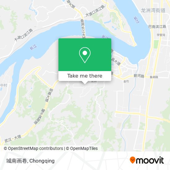 城南画卷 map