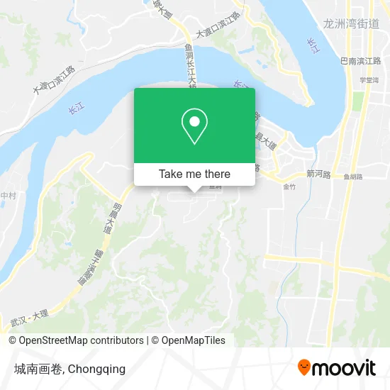 城南画卷 map