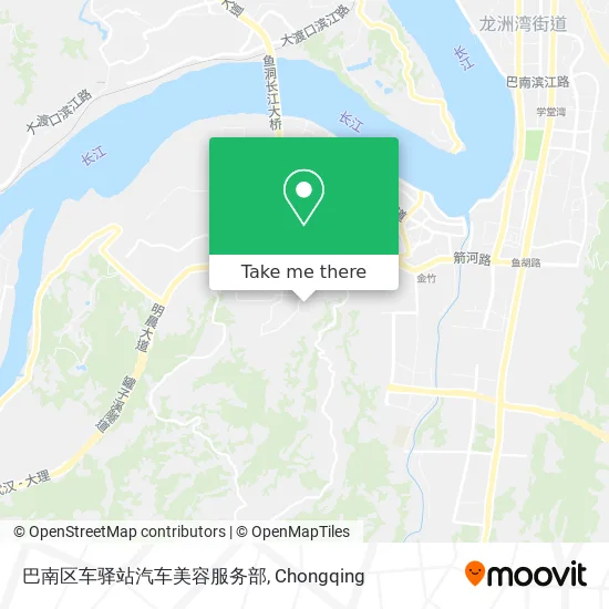 巴南区车驿站汽车美容服务部 map
