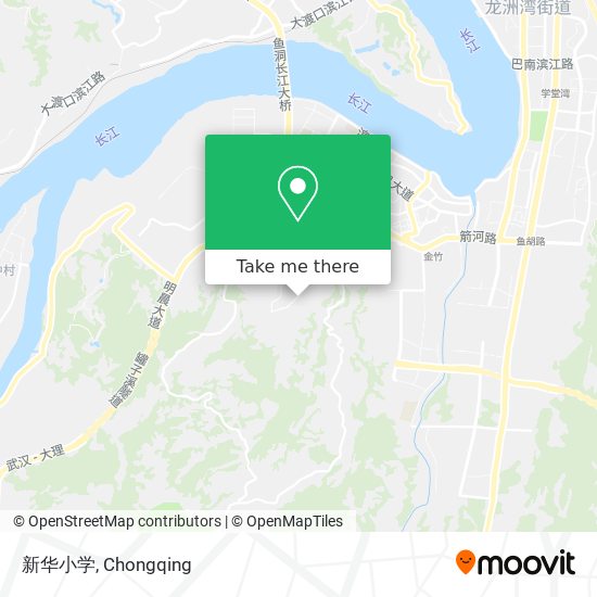 新华小学 map