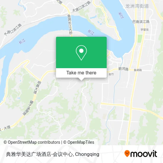典雅华美达广场酒店-会议中心 map