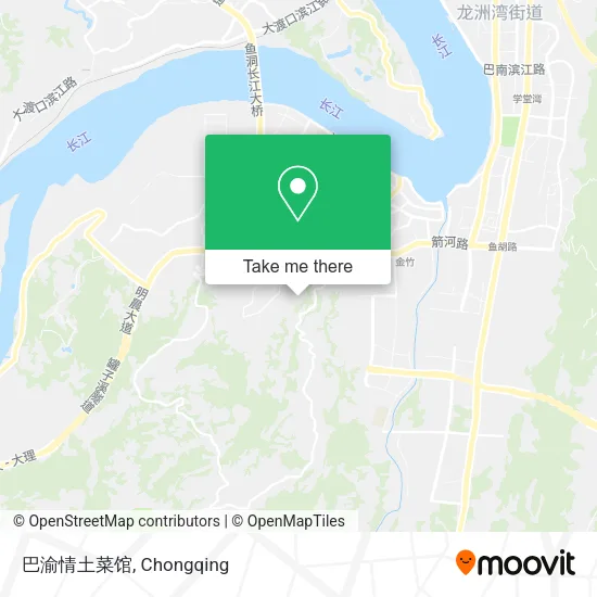 巴渝情土菜馆 map