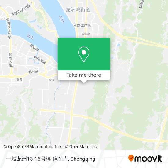 一城龙洲13-16号楼-停车库 map