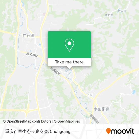 重庆百里生态长廊商会 map