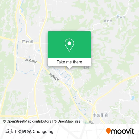 重庆工会医院 map