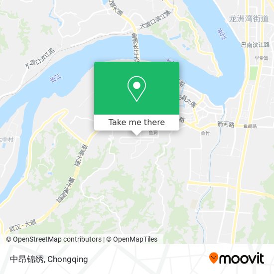中昂锦绣 map