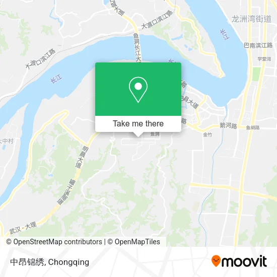 中昂锦绣 map