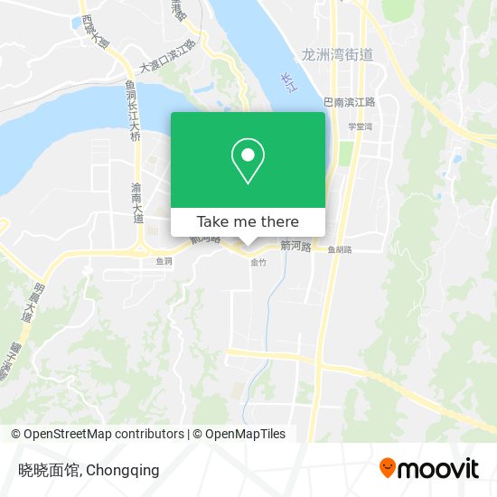 晓晓面馆 map