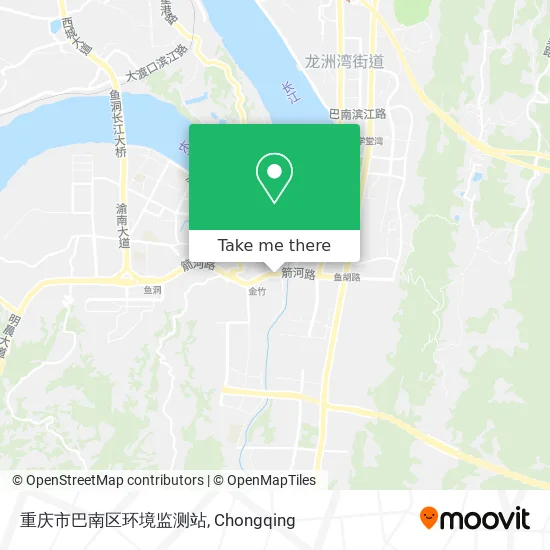 重庆市巴南区环境监测站 map