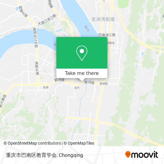重庆市巴南区教育学会 map