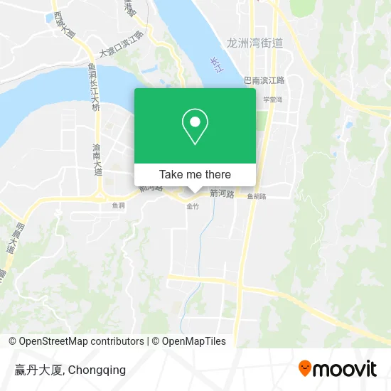 赢丹大厦 map