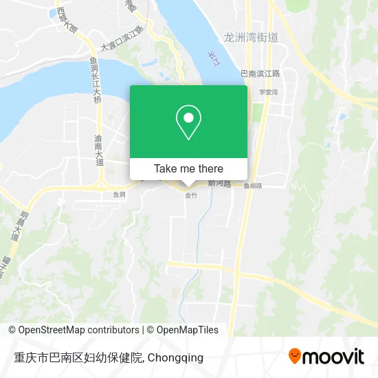重庆市巴南区妇幼保健院 map
