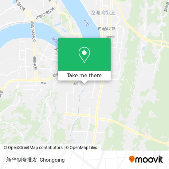 新华副食批发 map