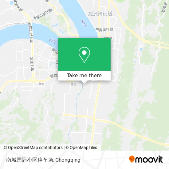 南城国际小区停车场 map