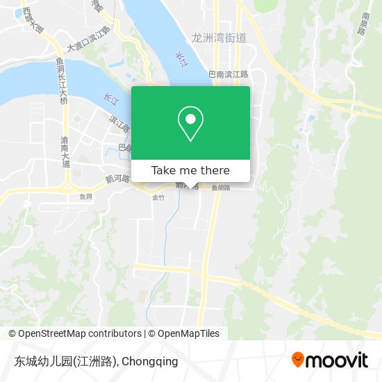 东城幼儿园(江洲路) map