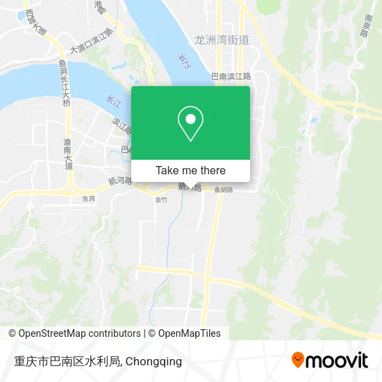 重庆市巴南区水利局 map