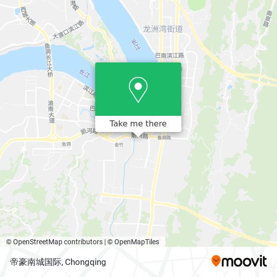 帝豪南城国际 map