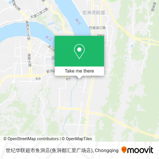 世纪华联超市鱼洞店(鱼洞都汇里广场店) map
